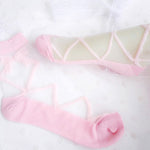 Lolita bow transparent stockings (buy one get one free) PL20317
