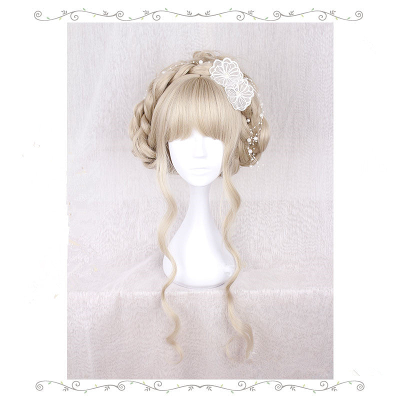 Lolita khaki wig PL20293