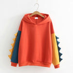 Thickened splicing sweater PL20539