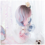 Lolita Blue Pink Gradient  Wig PL20261
