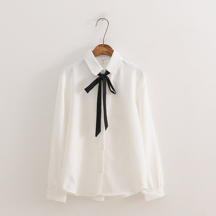 Chiffon straps long sleeve shirt PL20396 – pastelloves