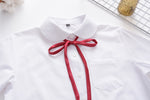 Doll collar paying shirt PL10202