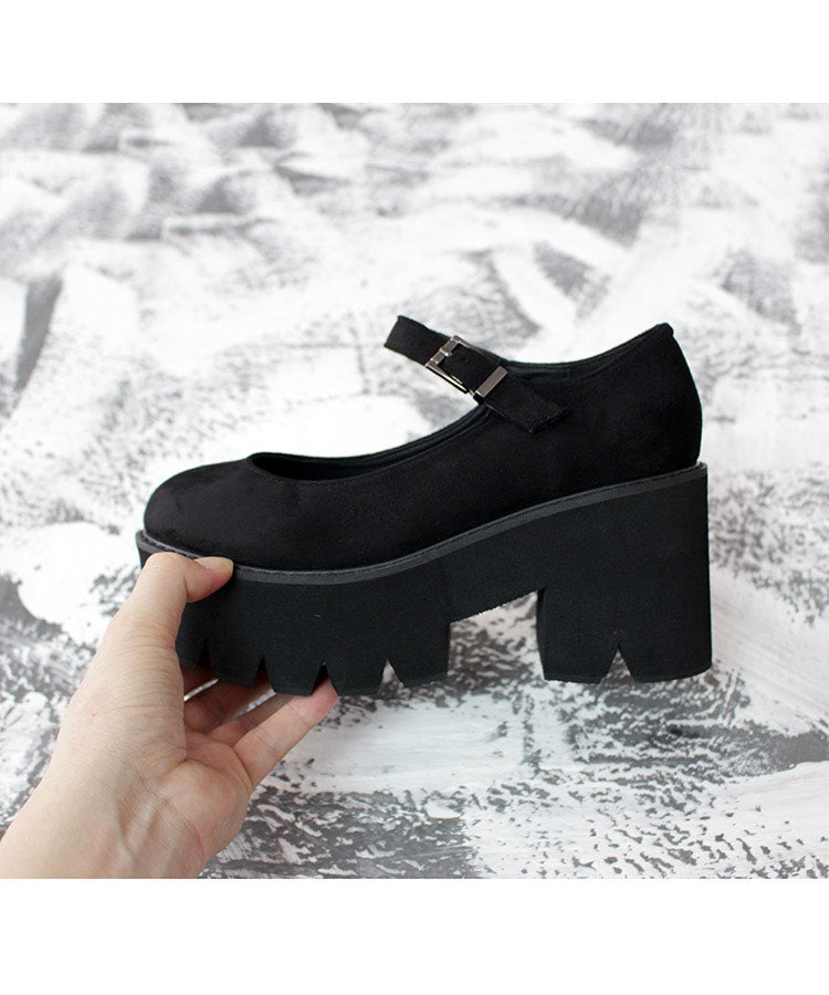 Japanese Lolita retro platform shoes PL10353