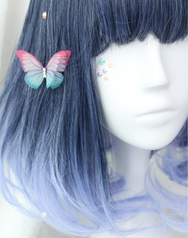 Gradient Butterfly Lolita Wig PL20273