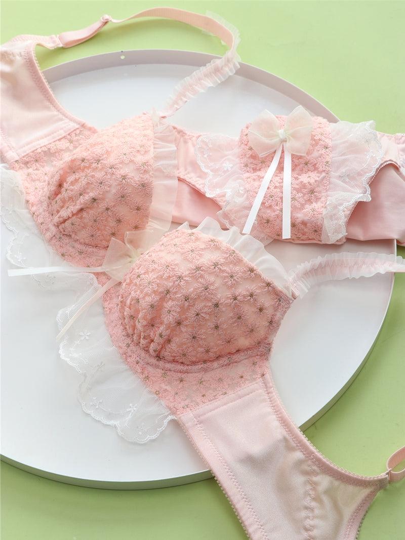 Cute pink lingerie set  PL52296