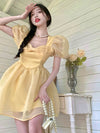 Yellow Bow Dress  PL52668